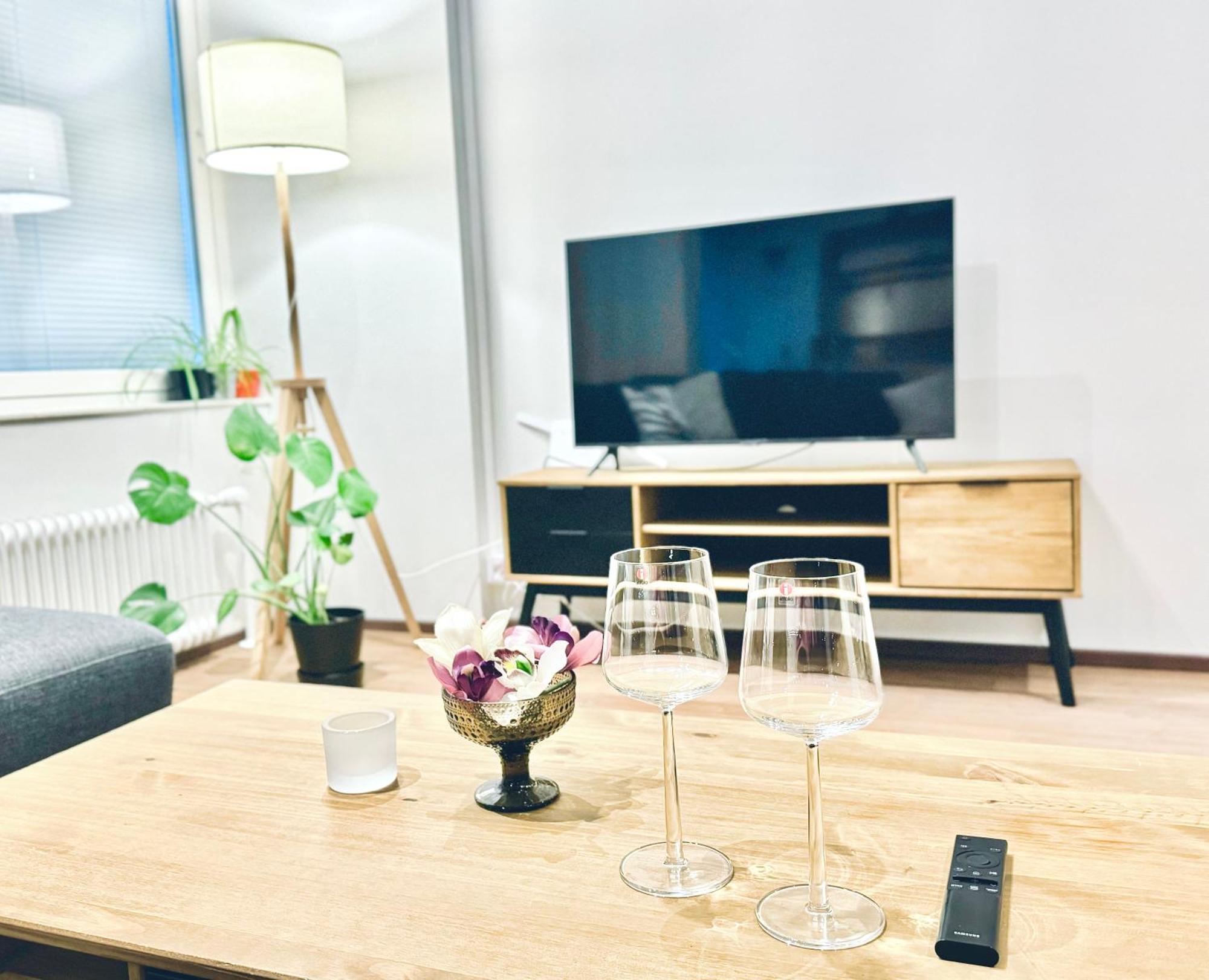 Turku Central Luxury Modern Cozy Flat 69M2 Leilighet Eksteriør bilde
